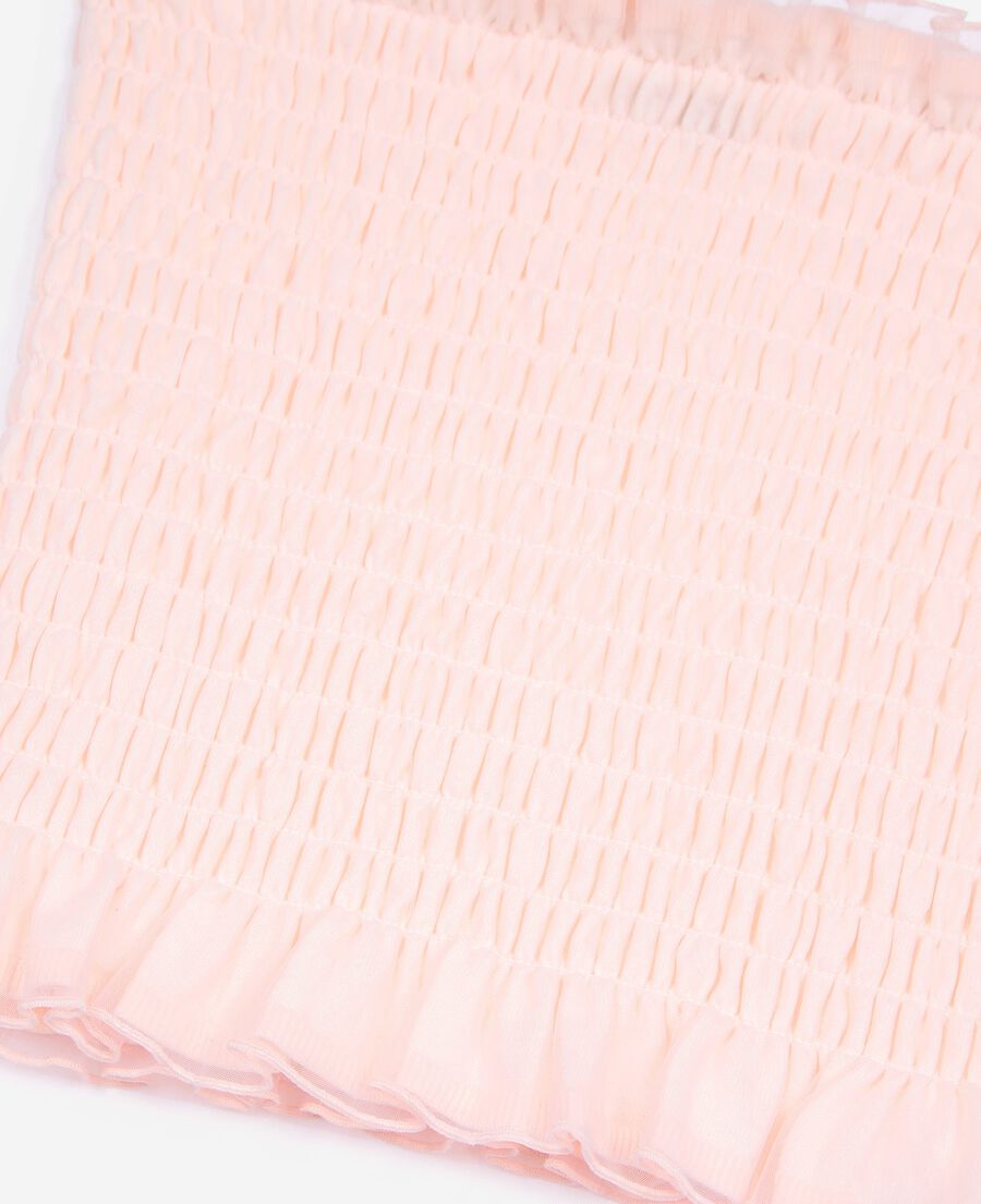 The Kooples FEMME LILA top bustier smoké rose