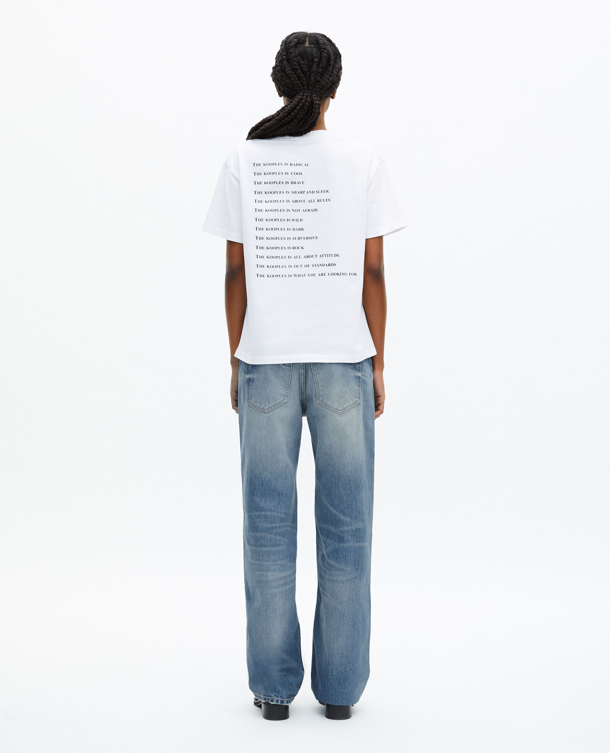 T-shirt What is blanc, WHITE, hi-res image number null