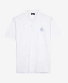 The Kooples HOMME WHITE polo en piqué col classique blanc