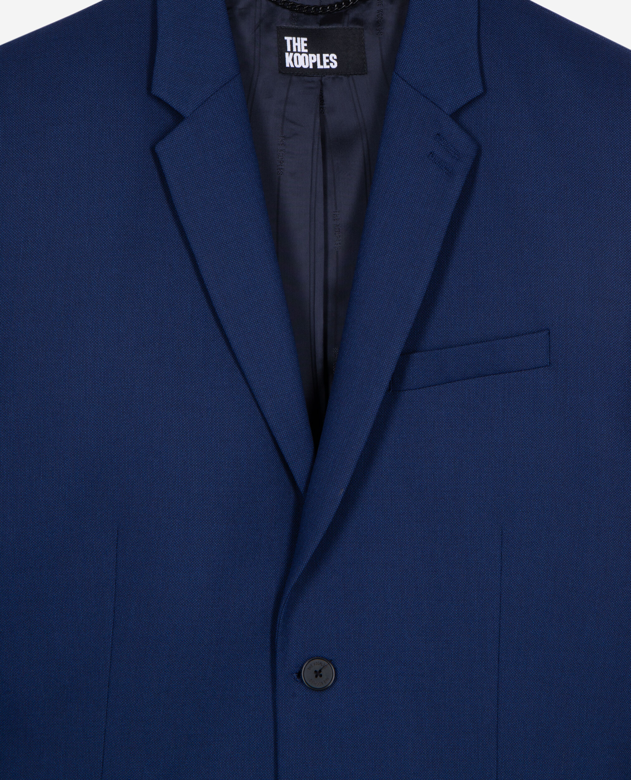 Veste de costume bleue, NAVY, hi-res image number null