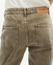 The Kooples HOMME OLIVE jean droit olive