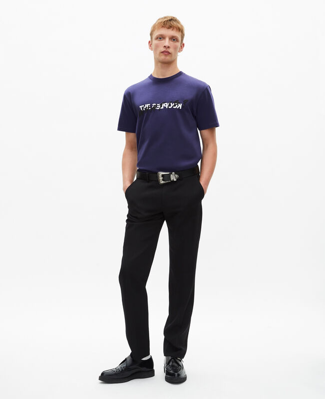 The Kooples HOMME BLUE ATLANTIQUE t-shirt what is bleu nuit