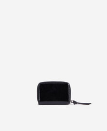 The Kooples FEMME BLACK porte monnaie amelia en cuir noir