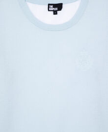The Kooples FEMME BABY BLUE pull manches courtes bleu clair