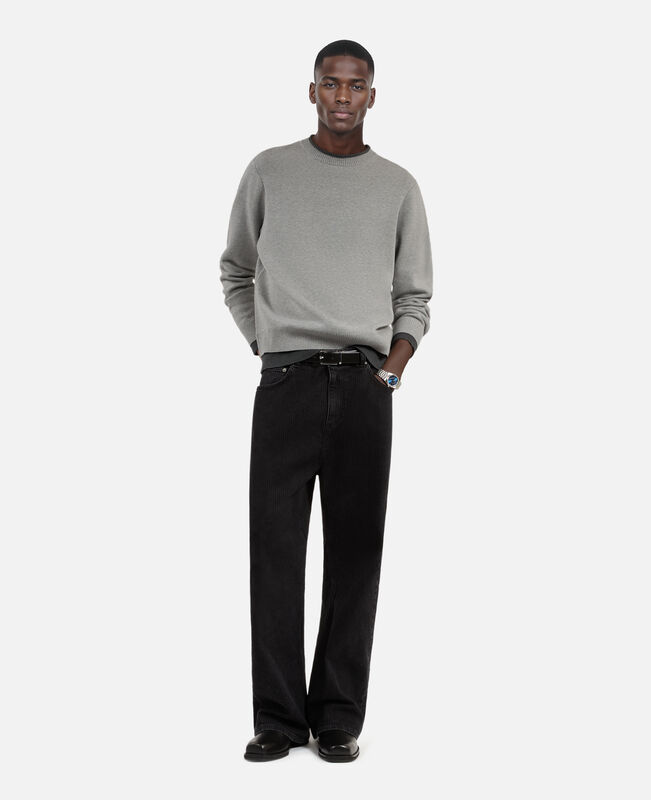 The Kooples HOMME MIDDLE GREY / ANTHRACITE pull gris