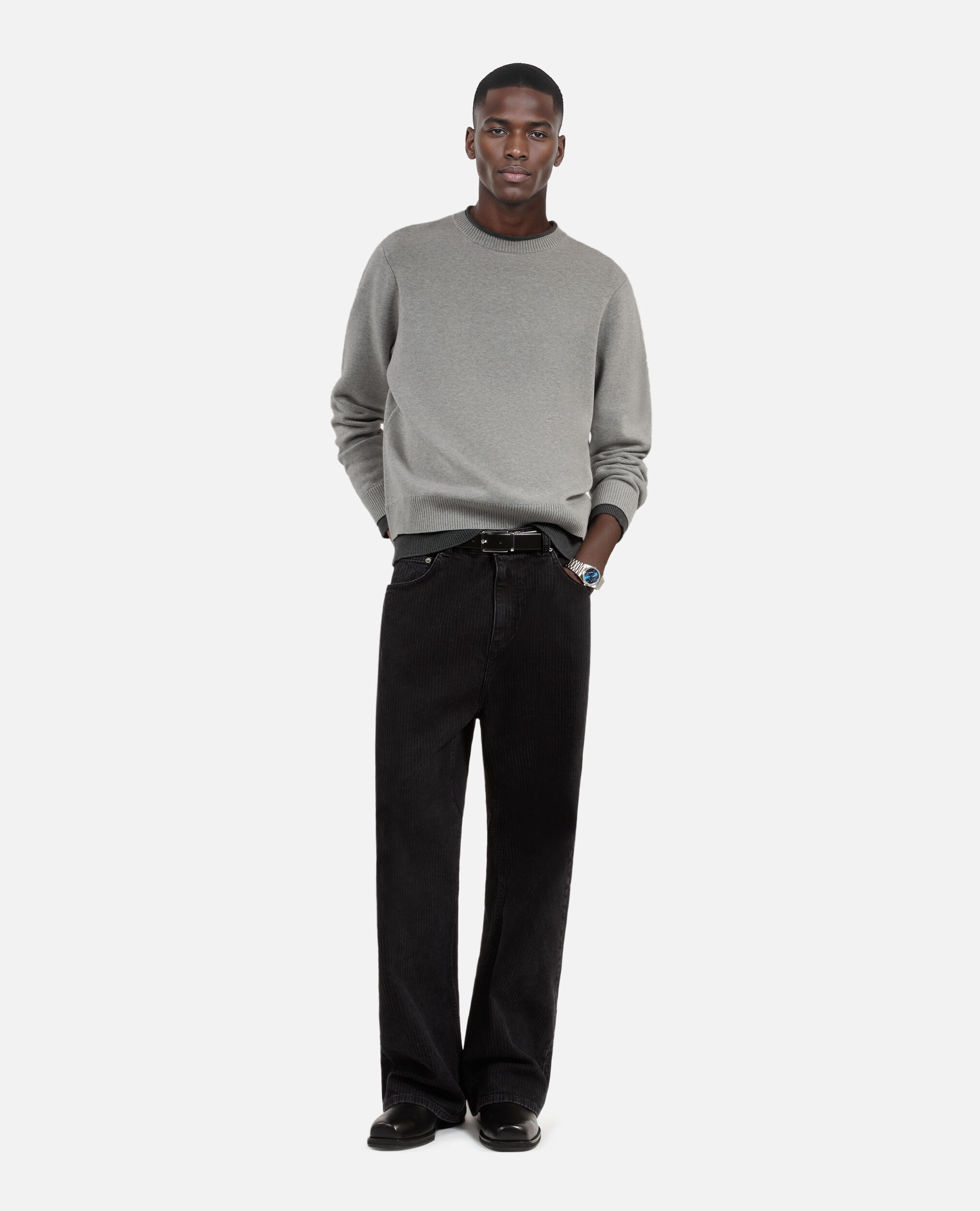 Pull gris, MIDDLE GREY / ANTHRACITE, hi-res image number null