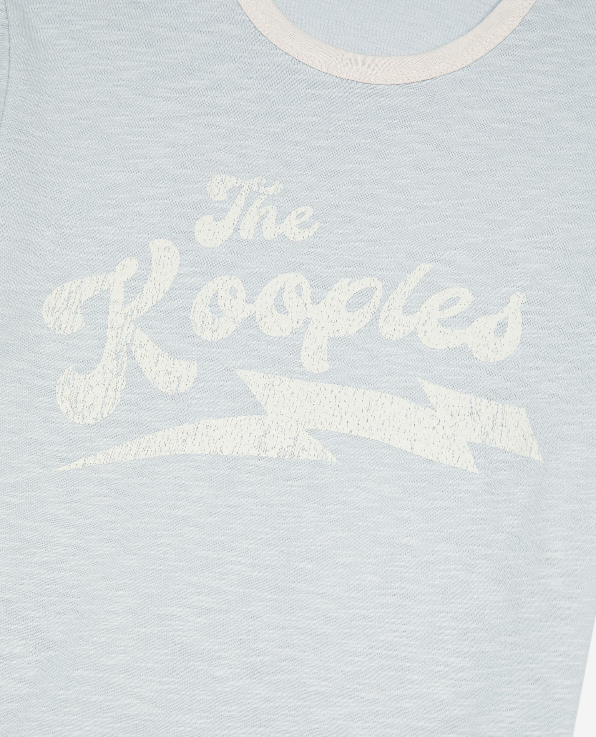 T-shirt avec sérigraphie bleu clair, LIGHT BLUE, hi-res image number null