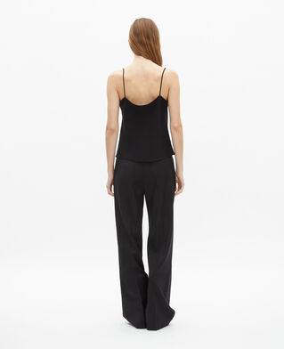 The Kooples FEMME BLACK caraco noir