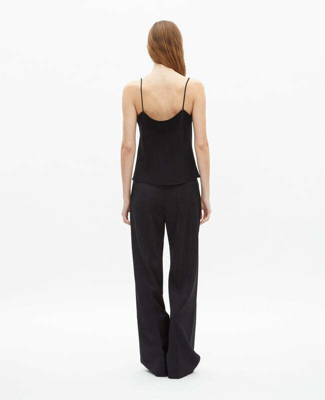 The Kooples FEMME BLACK caraco noir