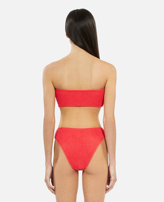 The Kooples FEMME RED haut de maillot de bain the kooples x luz bandeau rouge