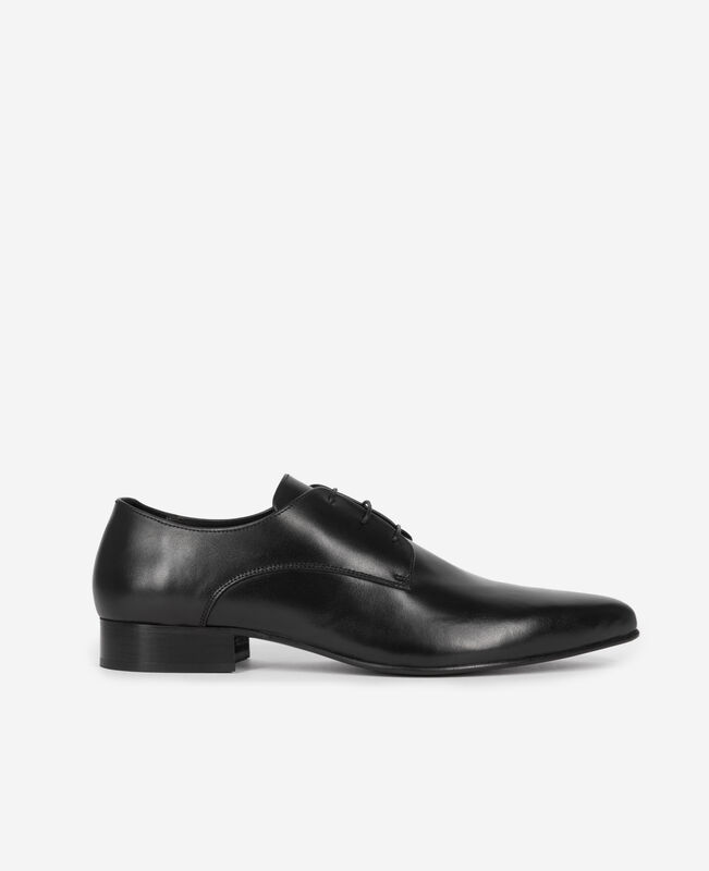The Kooples HOMME BLACK derbies en cuir noir