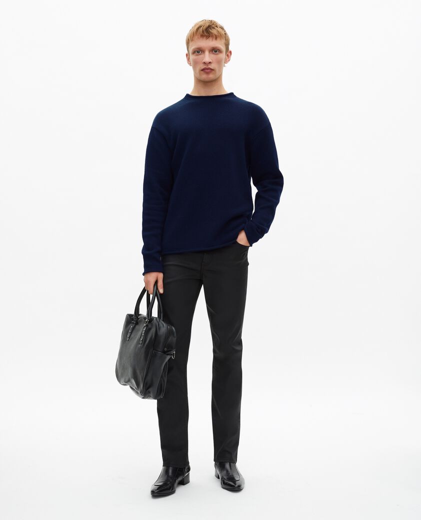 The Kooples HOMME DARK NAVY pull en laine marine