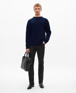 The Kooples HOMME DARK NAVY pull en laine marine