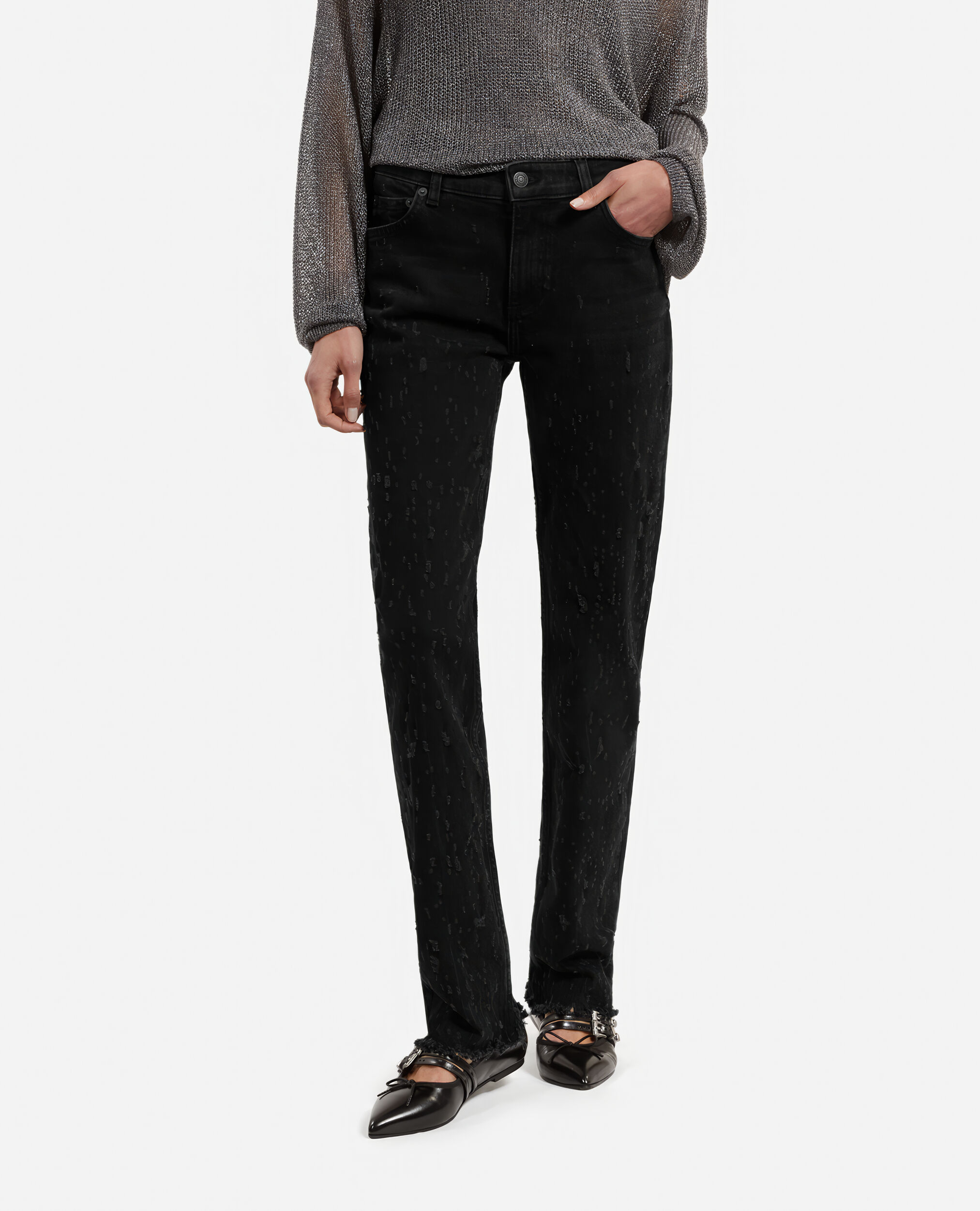 Jean slim noir, BLACK WASHED, hi-res image number null