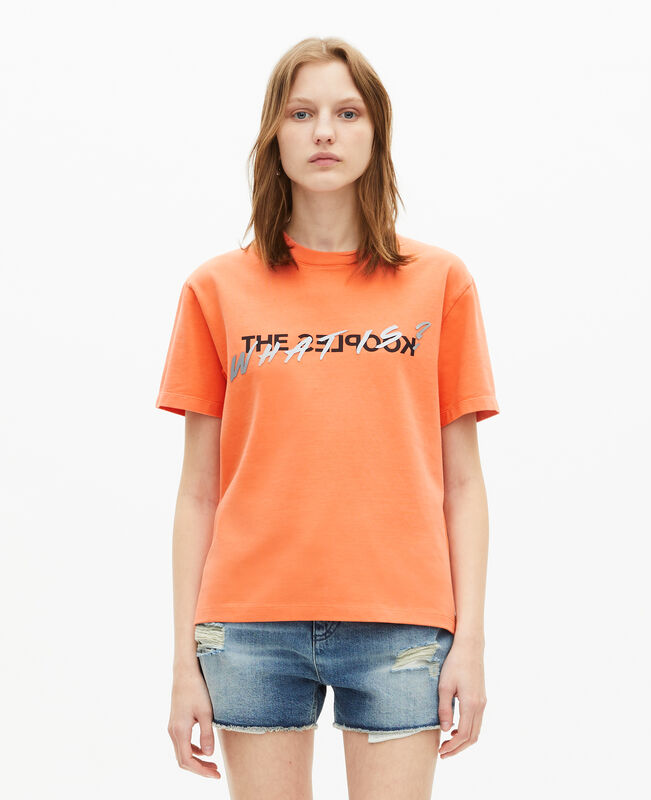 The Kooples FEMME ORANGE FLUO t-shirt what is orange