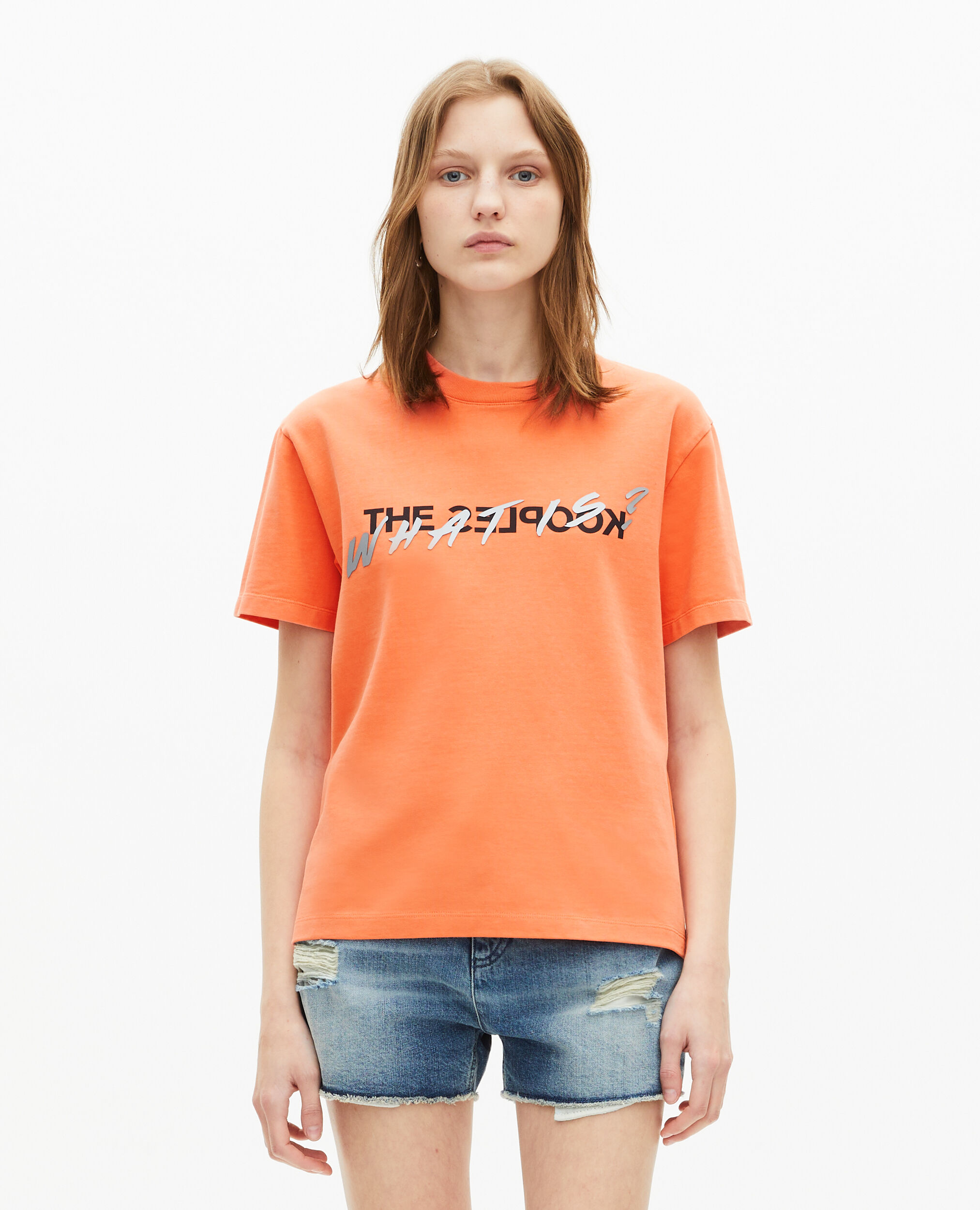 T-shirt What is orange, ORANGE FLUO, hi-res image number null