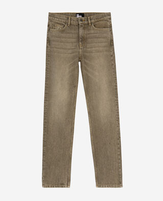 The Kooples FEMME OLIVE jean slim olive