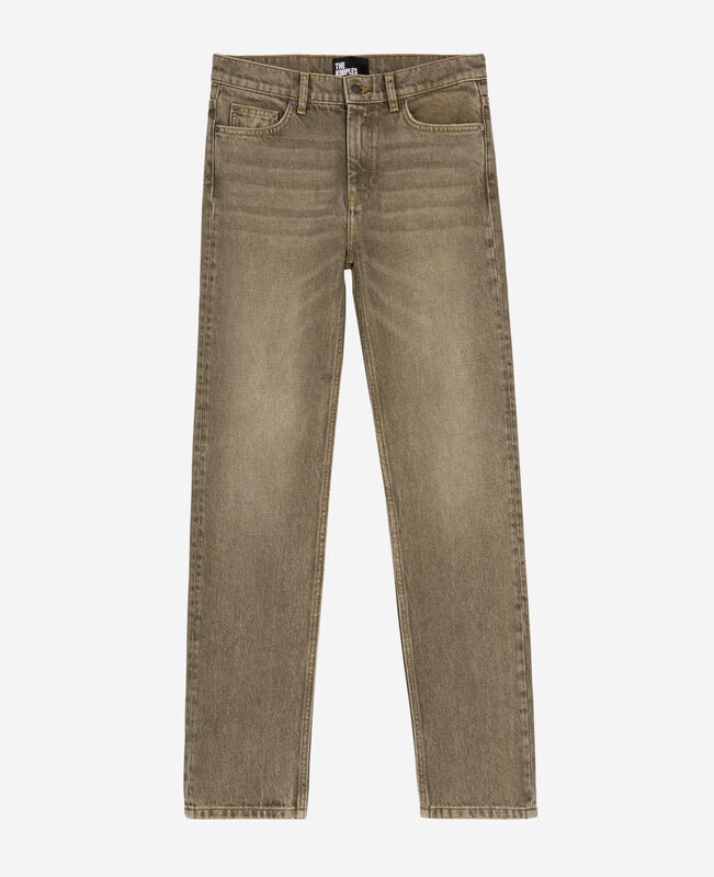The Kooples FEMME OLIVE jean slim olive