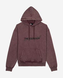 The Kooples HOMME FIGUE sweatshirt à capuche what is bordeaux