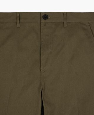 The Kooples HOMME KAKI pantalon droit kaki