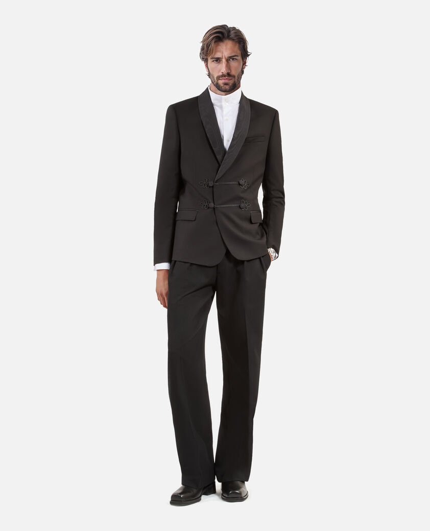 The Kooples HOMBRE BLACK chaqueta de esmoquin de lana negra
