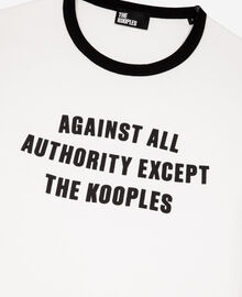 The Kooples FEMME WHITE t-shirt avec sérigraphie blanc