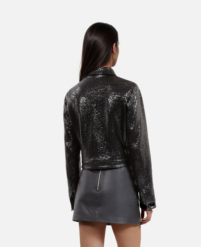 The Kooples FEMME BLACK veste courte noire
