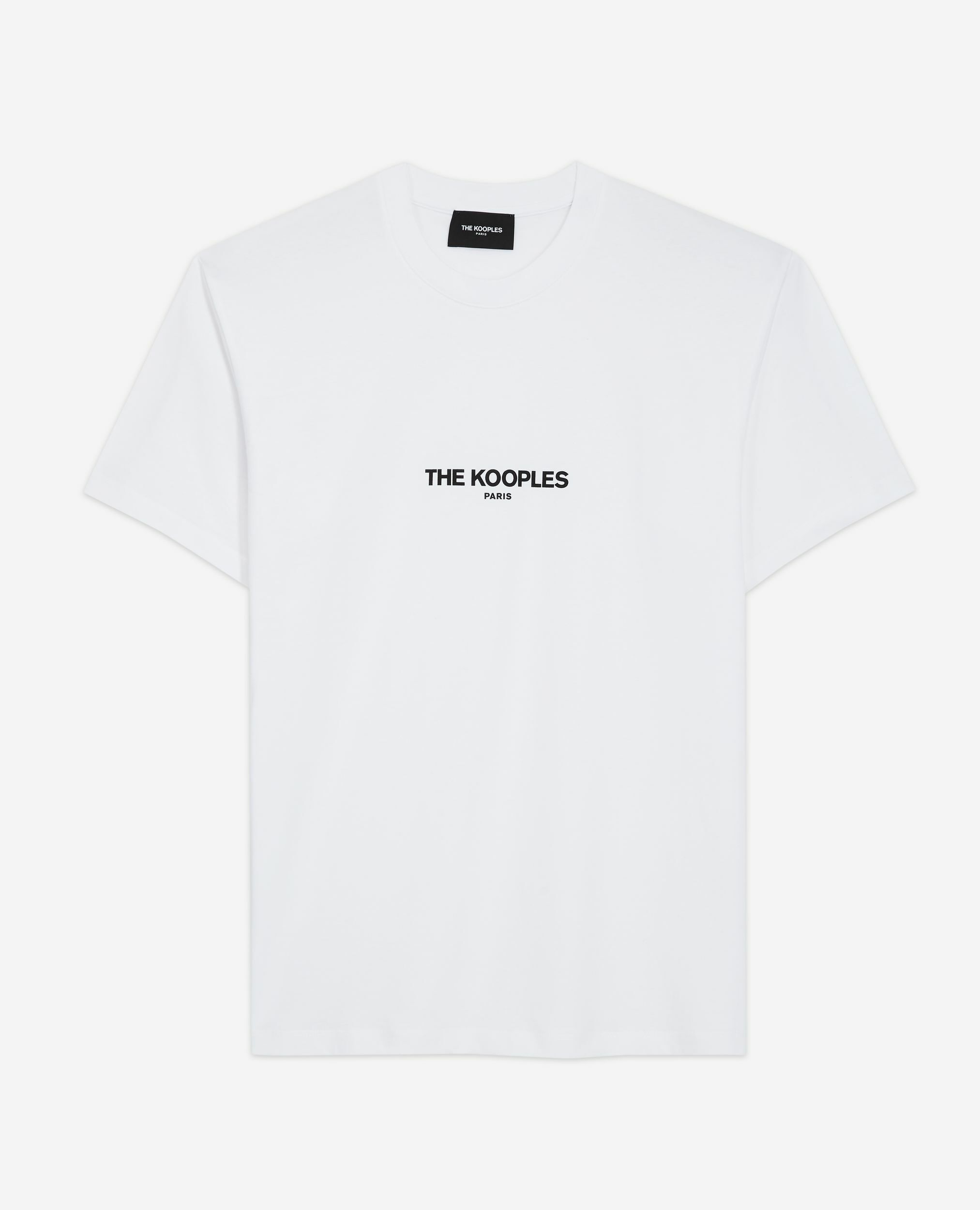 T-shirt avec Logo blanc, WHITE, hi-res image number null