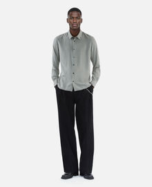 The Kooples HOMME BLACK WHITE chemise imprimé fleuri