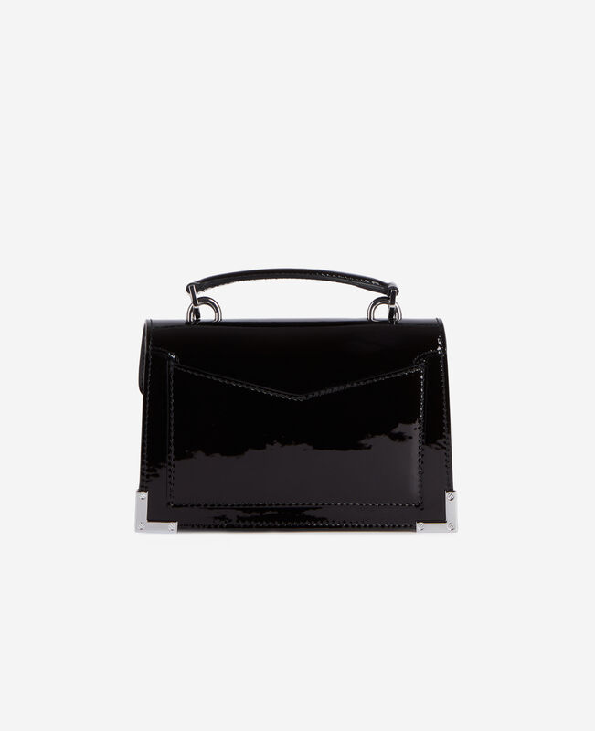 The Kooples FEMME BLACK sac emily new nano en cuir noir