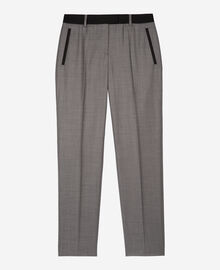 The Kooples FEMME DARK GREY pantalon tailleur ajusté gris
