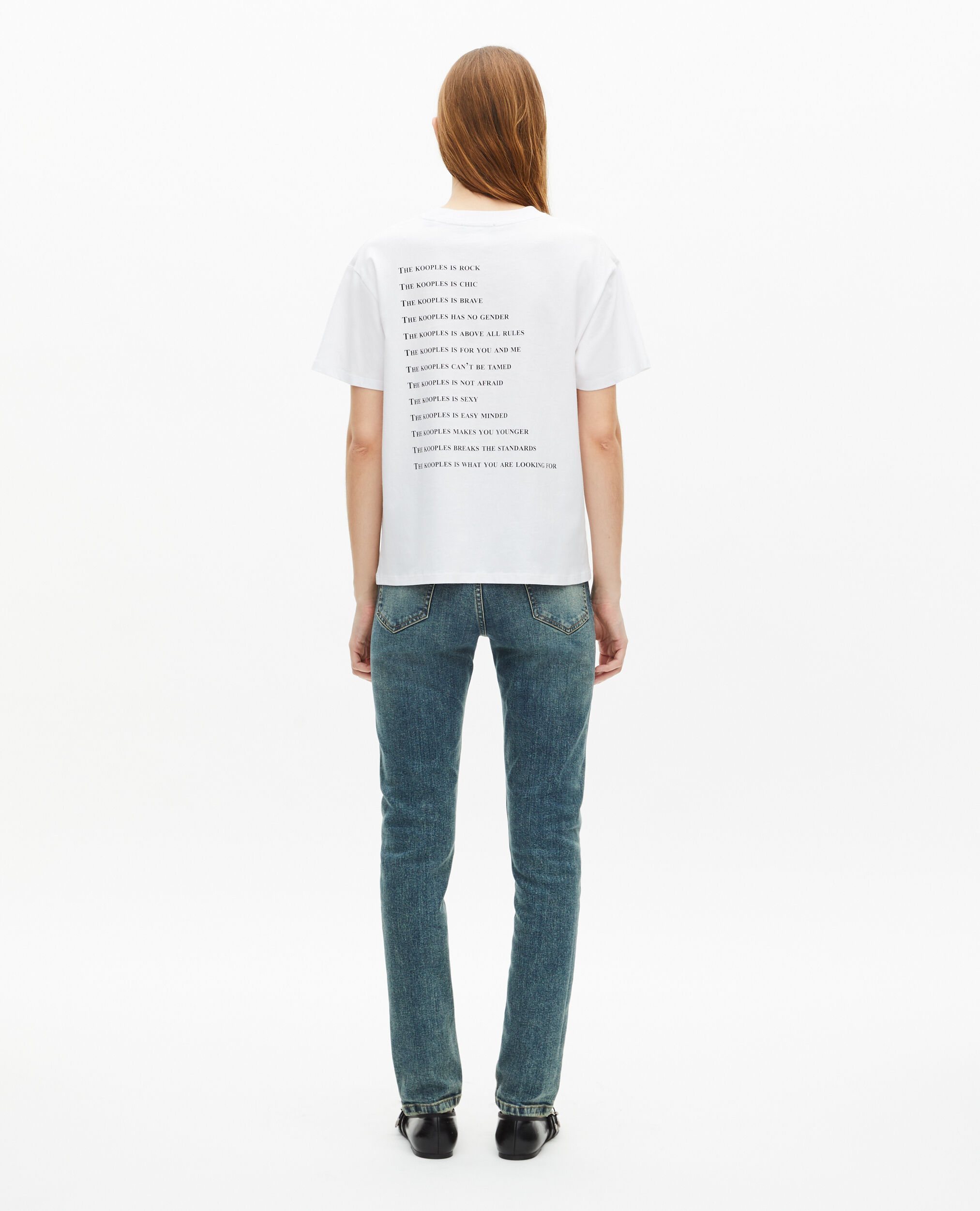 T-shirt What is blanc, WHITE, hi-res image number null