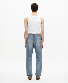The Kooples HOMME BABY BLUE jean droit bleu