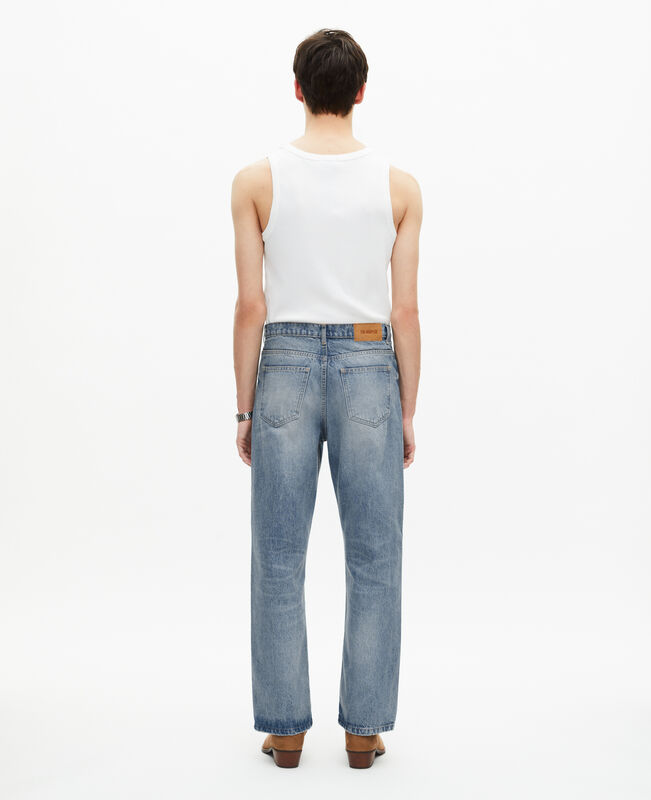 The Kooples HOMME BABY BLUE jean droit bleu
