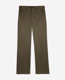 The Kooples HOMME BROWN pantalon droit marron