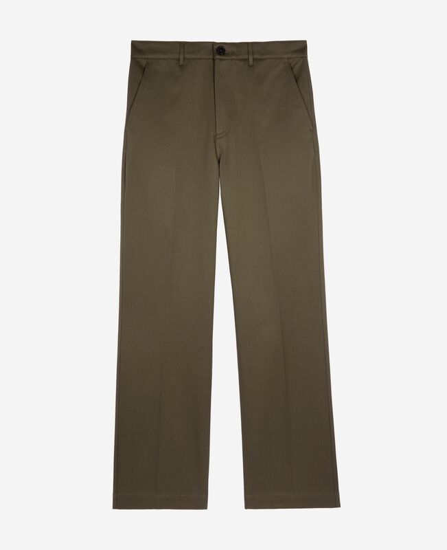 The Kooples HOMME BROWN pantalon droit marron