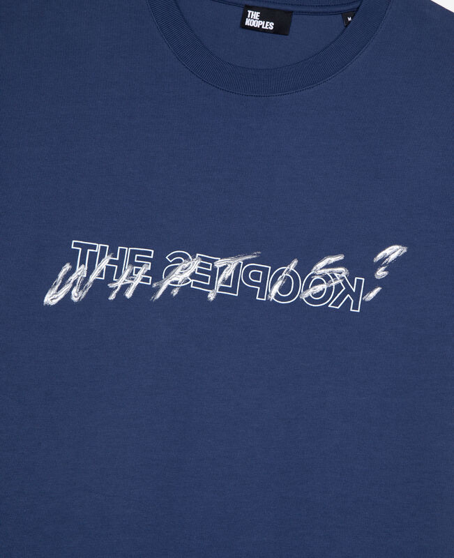 The Kooples HOMME DARK NAVY t-shirt what is bleu marine