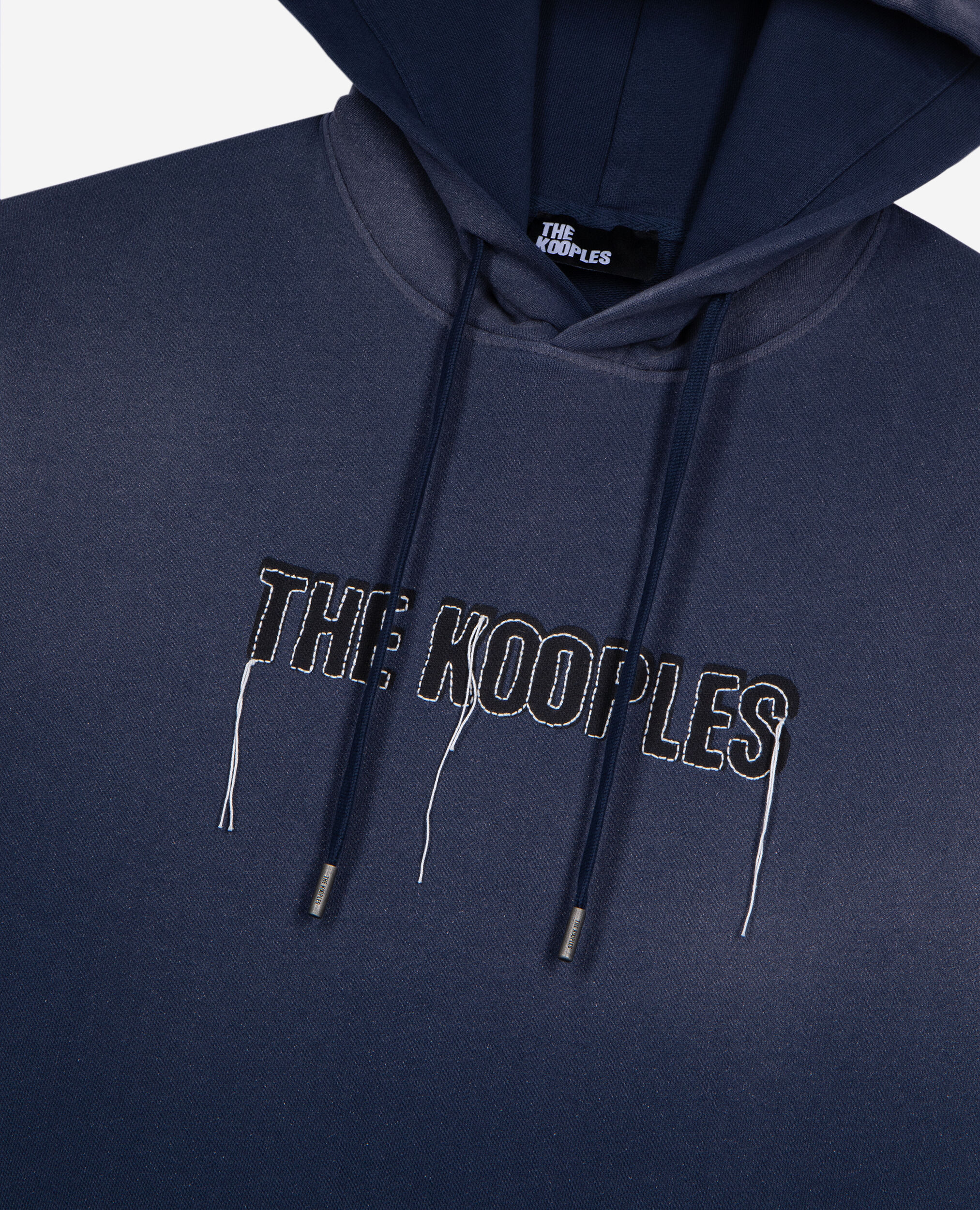 Sweatshirt avec logo marine délavé, DARK NAVY, hi-res image number null
