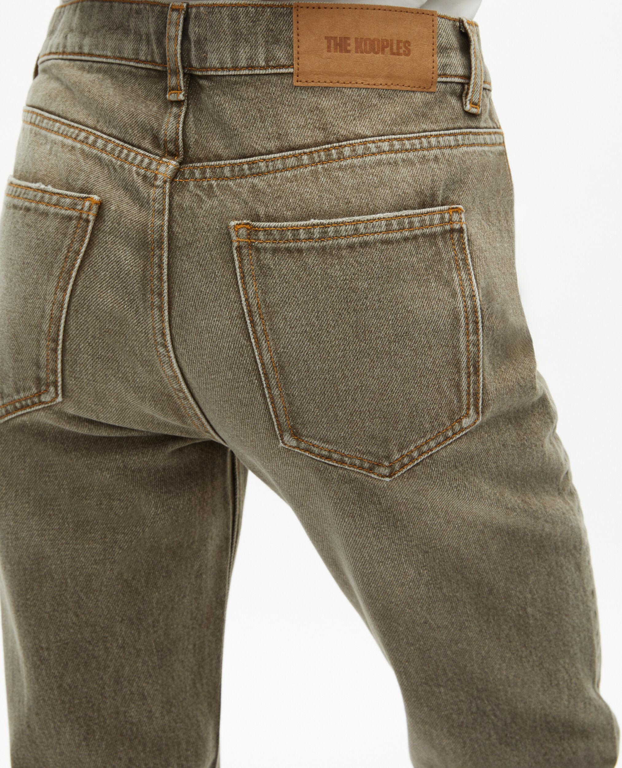 Jean slim olive, OLIVE, hi-res image number null