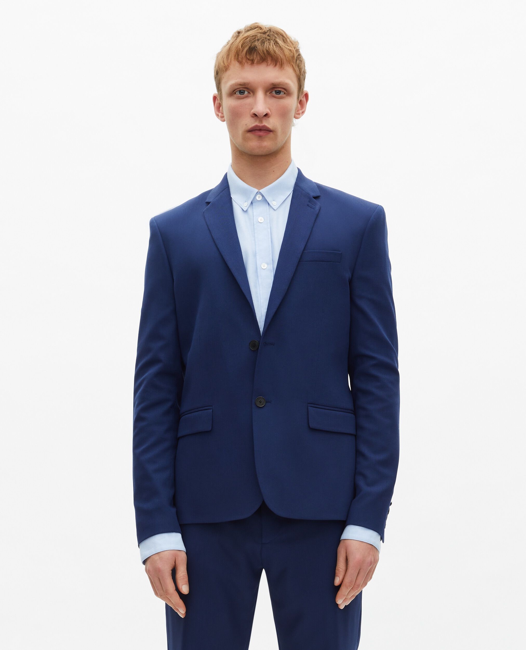 Veste de costume bleue, NAVY, hi-res image number null