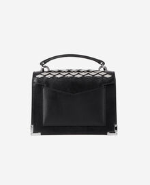 The Kooples FEMME BLACK sac emily small en cuir noir avec clous 