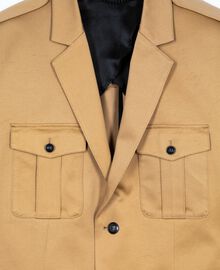 The Kooples HOMME CAMEL veste en coton camel