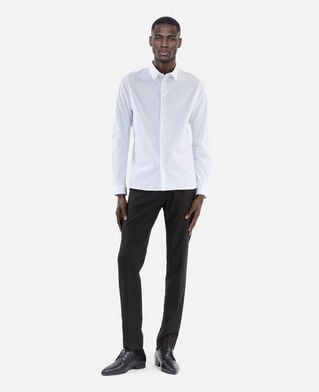 The Kooples HOMBRE WHITE camisa formal blanca popelina