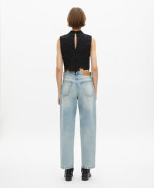 , BLUE BLEACHED / NAVY, hi-res image number null