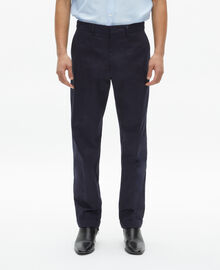 The Kooples HOMME DARK NAVY pantalon ajusté marine