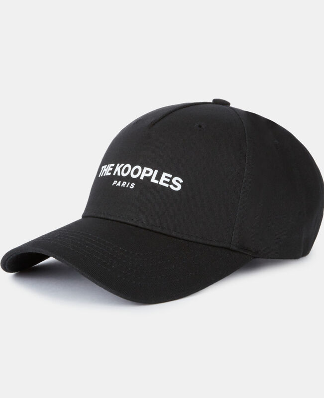 The Kooples HOMME BLACK WHITE casquette logo noire