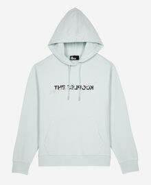 The Kooples FEMME BABY BLUE sweatshirt à capuche what is bleu clair