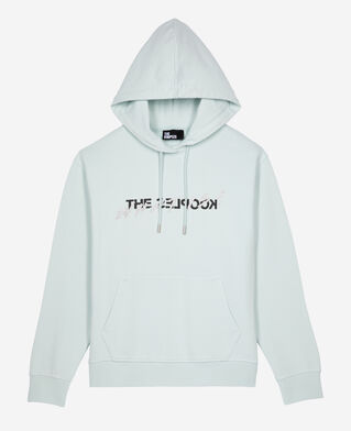 The Kooples FEMME BABY BLUE sweatshirt à capuche what is bleu clair