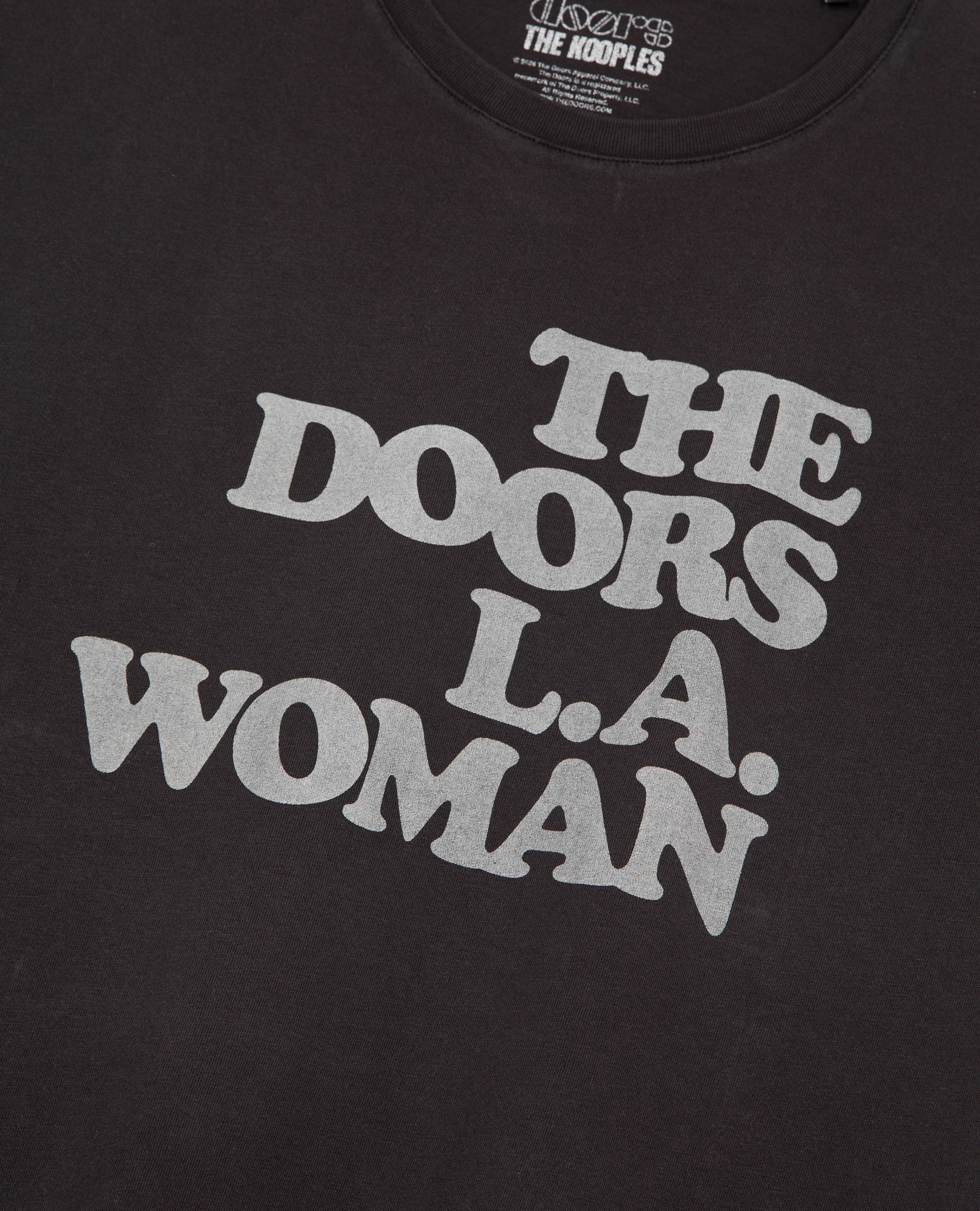 T-shirt mixte The Doors X The Kooples noir, BLACK WASHED, hi-res image number null
