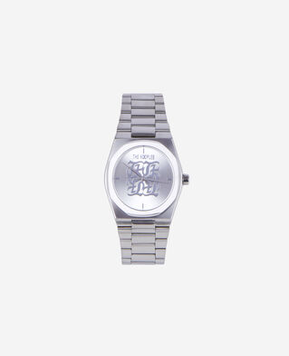 The Kooples MIXTE SILVER montre monogramme argentée